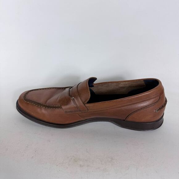 Cole Haan Grand OS Loafers Men\'s 10 Brown Leather Slip-On Classic Penny Shoes main image 8